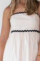 Cienna Ric Rac Trim Maxi Dress - Final Sale - JO+CO