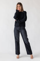 Cortez Washed Black Relaxed Straight Jean - Final Sale - JO+CO