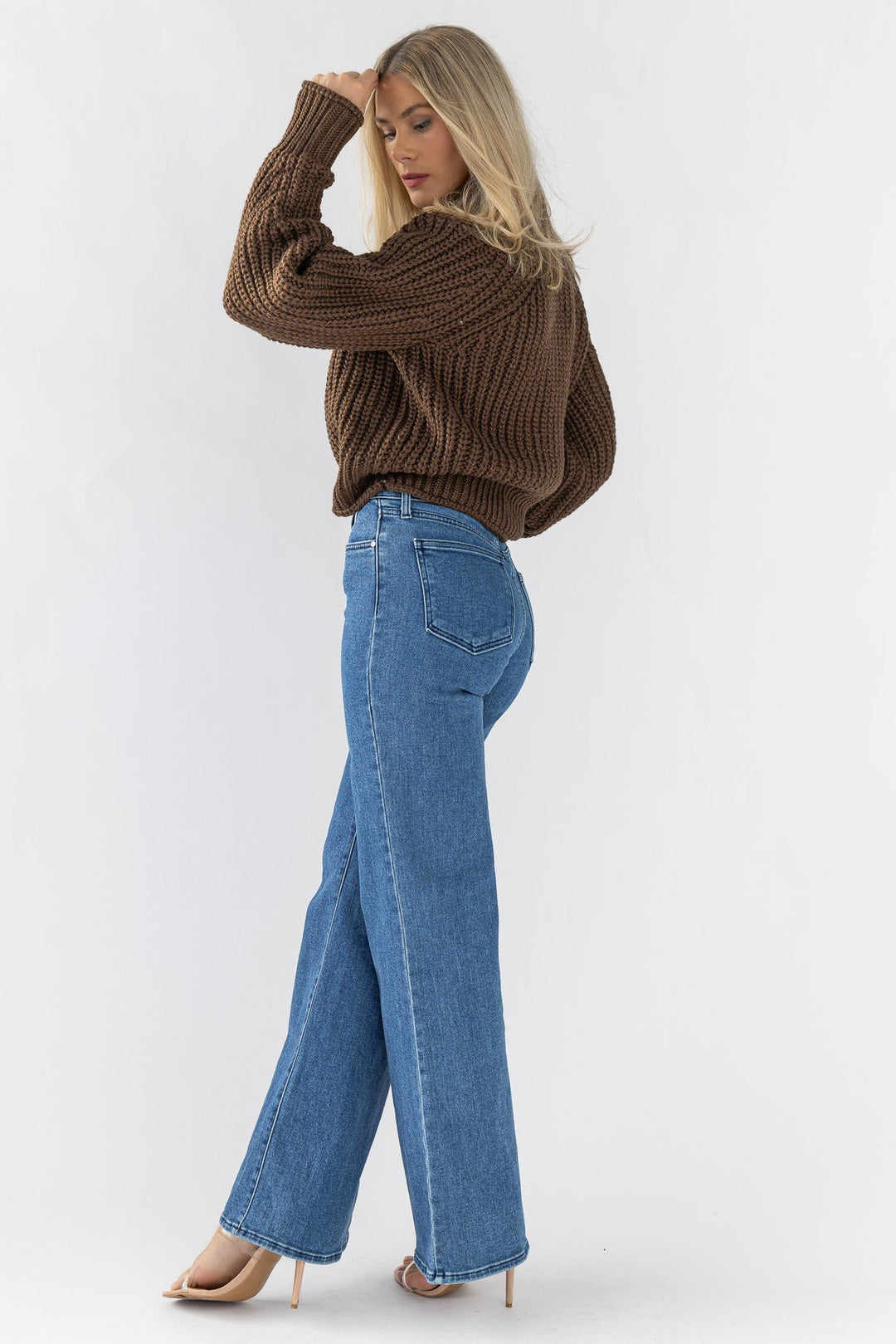 Cozy Conditions Sweater - Brown - JO+CO