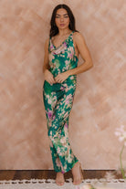 Fern Green Garden Slip Dress - Final Sale - JO+CO