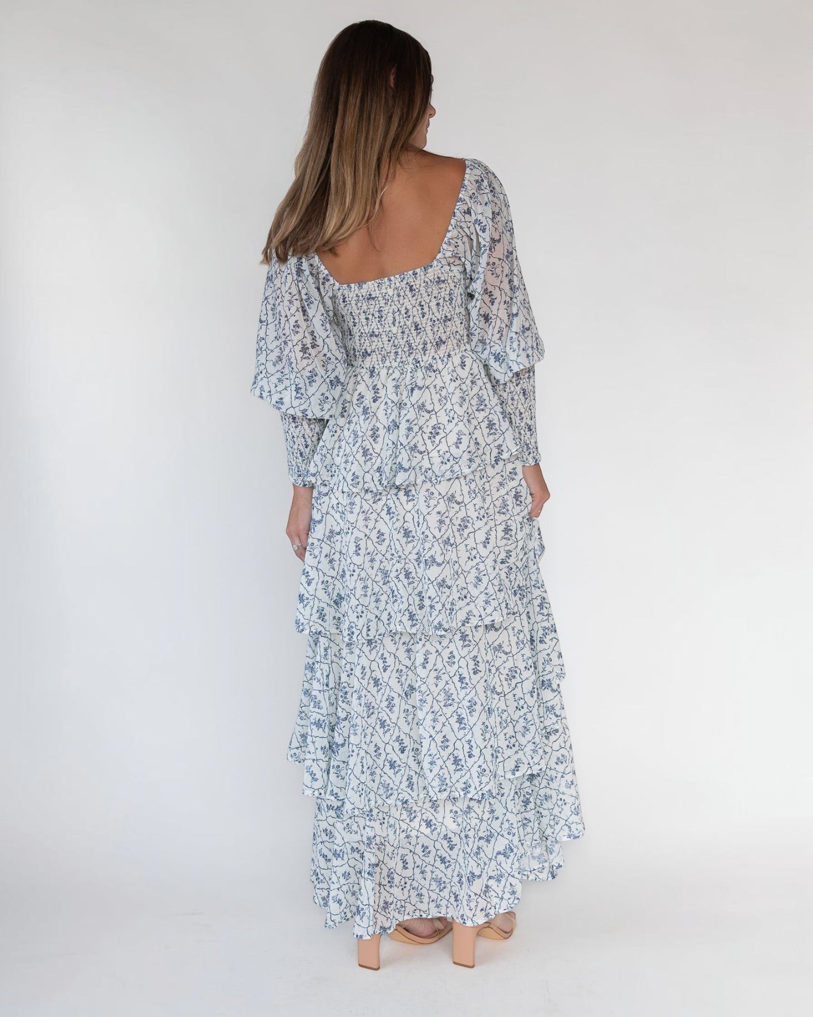 Florence Floral Tiered Maxi Dress
