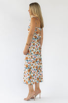 Gemma Floral Cami Cowl Back Dress - Final Sale - JO+CO