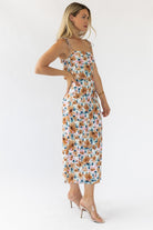 Gemma Floral Cami Cowl Back Dress - Final Sale - JO+CO