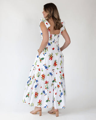 Isla Riviera Fruit Print Maxi Dress - Final Sale - JO+CO