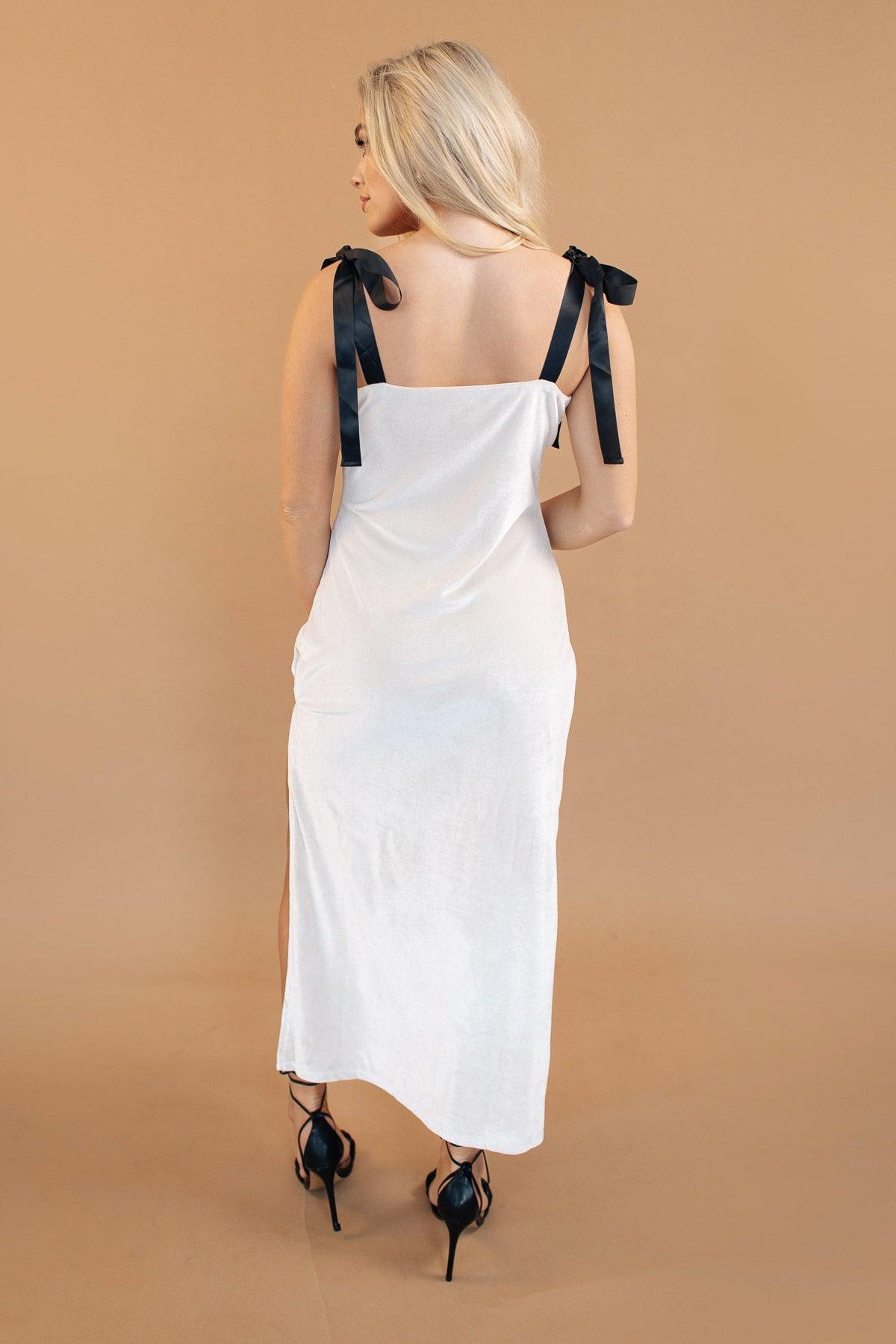 I've Got A Crush Cream Velvet Dress | Holiday Elegance | JO+CO I've Got A Crush Cream Velvet Dress | Holiday Elegance | JO+CO