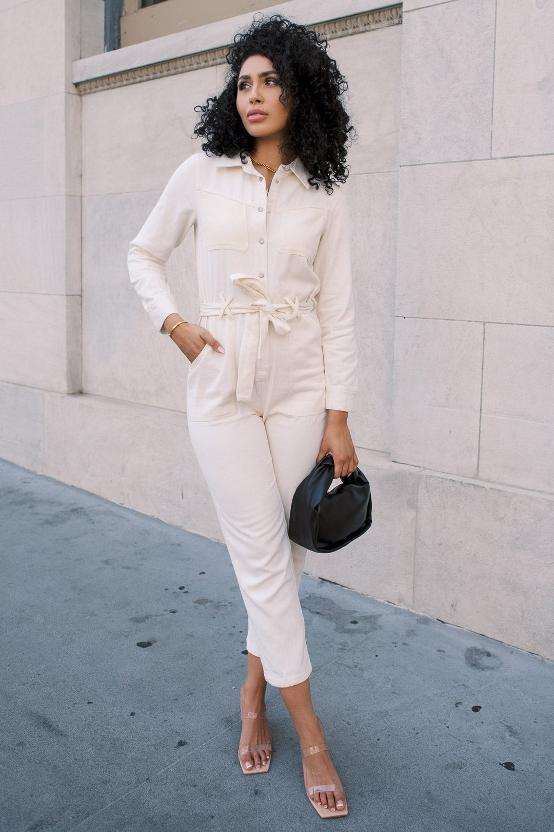 Jump Into Chic Utility Jumpsuit - JO+CO