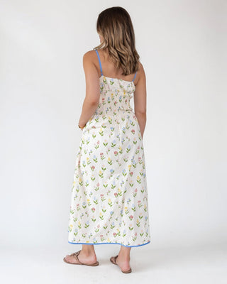 June Meadow Tie - Front Midi Dress - Final Sale - JO+CO
