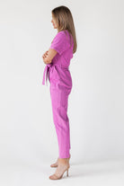Kendall Pink Washed Jumpsuit - Final Sale - JO+CO