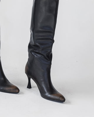Lexington Black Knee High Boot - Final Sale - JO+CO