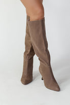 Lexington Taupe Knee High Boot - Final Sale - JO+CO