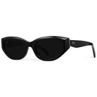 Loretta Sunglasses : Black/Triple Black Lens - JO+CO