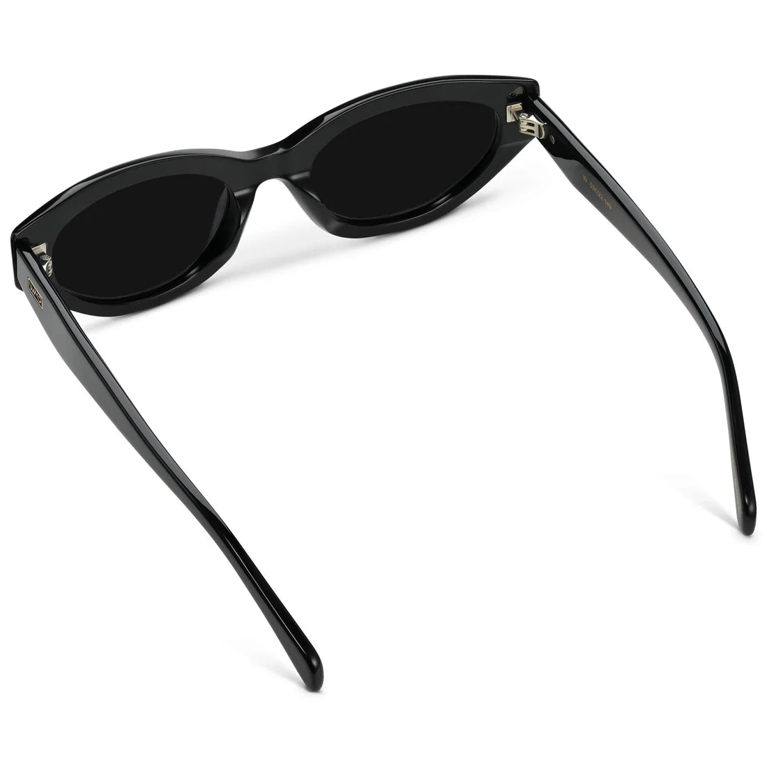 Loretta Sunglasses : Black/Triple Black Lens - JO+CO