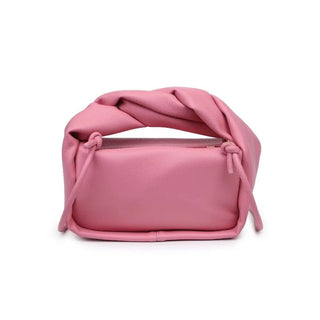Lysandra Pink Twisted Crossbody - JO+CO