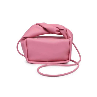 Lysandra Pink Twisted Crossbody - JO+CO
