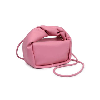 Lysandra Pink Twisted Crossbody - JO+CO