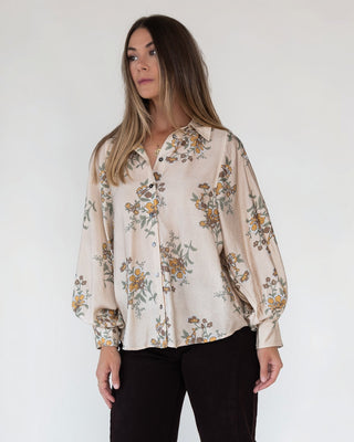 Maribel Floral Print Top - Final Sale - JO+CO