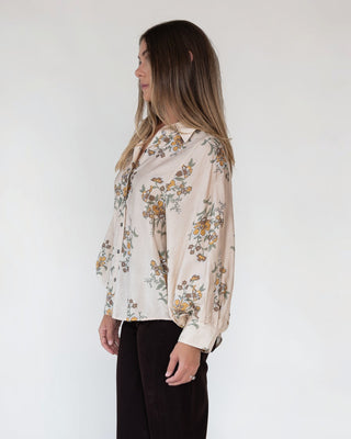 Maribel Floral Print Top - Final Sale - JO+CO