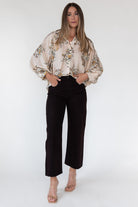 Maribel Floral Print Top - Final Sale - JO+CO