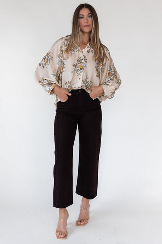 Maribel Floral Print Top - Final Sale - JO+CO
