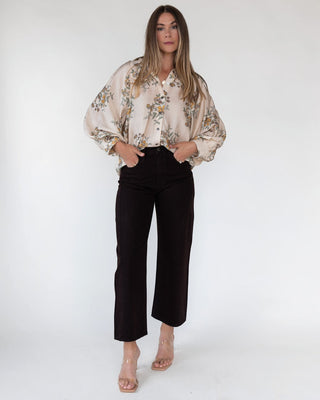 Maribel Floral Print Top - Final Sale - JO+CO