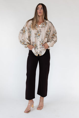 Maribel Floral Print Top - Final Sale - JO+CO