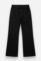Marney Black Cargo Pocket Wide Leg - Final Sale - JO+CO