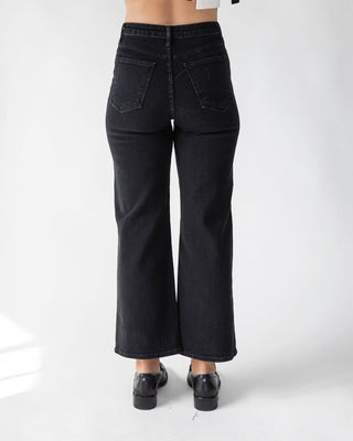 Marney Black Cargo Pocket Wide Leg - Final Sale - JO+CO