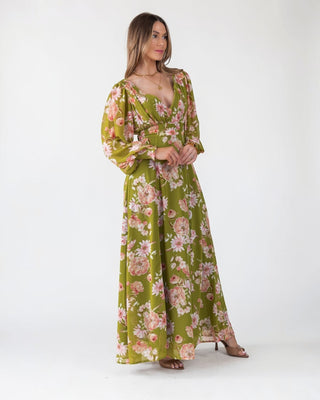Meadow Bloom Floral Maxi Dress - Final Sale - JO+CO