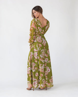 Meadow Bloom Floral Maxi Dress - Final Sale - JO+CO