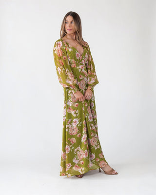 Meadow Bloom Floral Maxi Dress - Final Sale - JO+CO