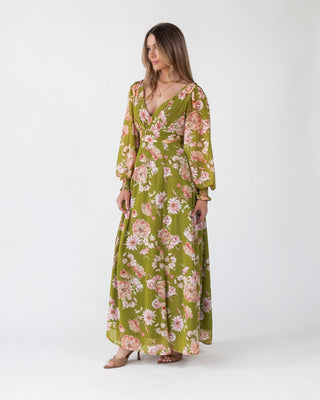 Meadow Bloom Floral Maxi Dress - Final Sale - JO+CO