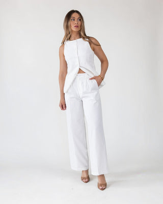 Monaco Wide - Leg Trouser - Final Sale - JO+CO