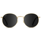 Nevada Sunglasses: Gold/Black Lens - JO+CO