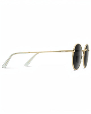 Nevada Sunglasses: Gold/Black Lens - JO+CO