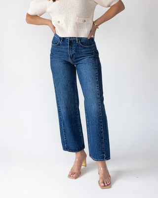 Nicolete Dark Barrel Twist Jean - Final Sale - JO+CO