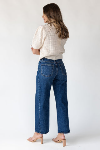 Nicolete Dark Barrel Twist Jean - Final Sale - JO+CO