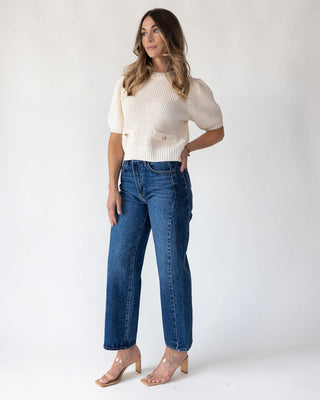 Nicolete Dark Barrel Twist Jean - Final Sale - JO+CO