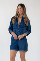 Off Duty Oversized Utility Romper - Final Sale - JO+CO