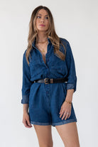 Off Duty Oversized Utility Romper - Final Sale - JO+CO