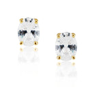 Oval Cut Studs: Gold - JO+CO