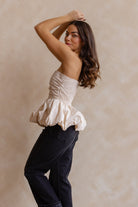 Paige Bubble Hem Top - Final Sale - JO+CO