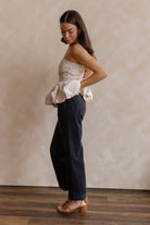 Paige Bubble Hem Top - Final Sale - JO+CO