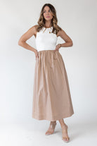 Parker Two - Tone Midi Dress - Final Sale - JO+CO