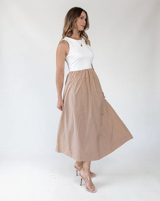 Parker Two - Tone Midi Dress - Final Sale - JO+CO