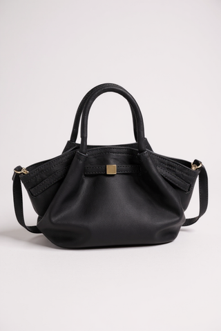 Selena Mini Crossbody: Black