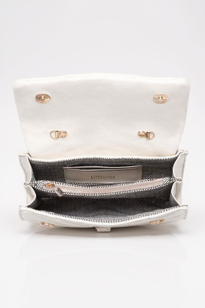 Nanci Crossbody: Oatmilk