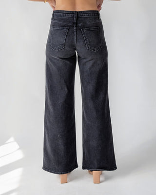 Reeve Black Ultra Wide Jean - JO+CO