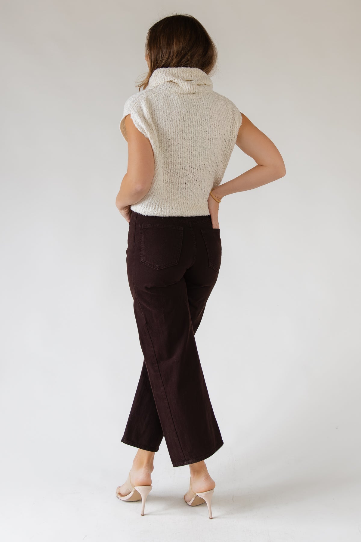 Remi Cream Cowl Sweater - JO+CO