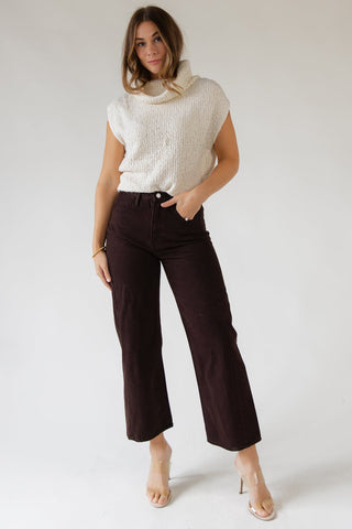 Remi Cream Cowl Sweater - JO+CO