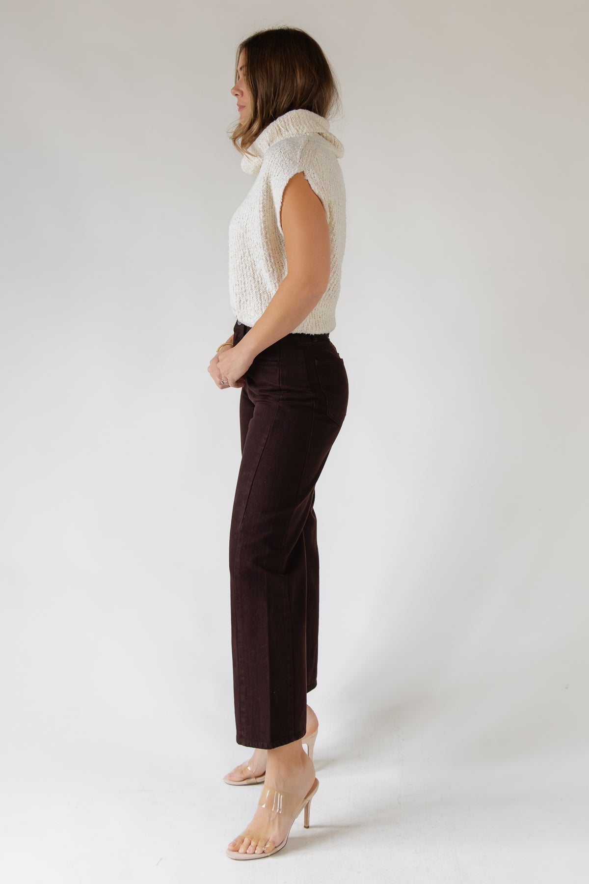 Remi Cream Cowl Sweater - JO+CO